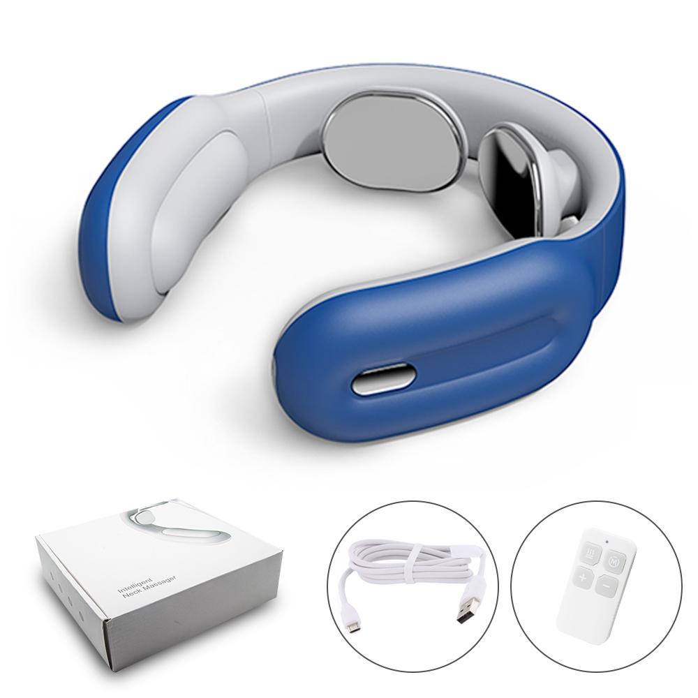 Comfier Portable Intelligent Electric Pulse Neck Massager with Heat for Pain Relief -CF-6322