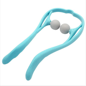 Neck Massager, Trigger Point Roller Massager for Pain Relief deep Tissue  Handheld Shoulder Massager Tool with 6 Balls Massage Point Suitable for  Legs