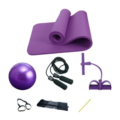 Strengthening Home Gym Set - GoodFlowGoods deluxe-yoga-fitness-5-pcs-exercise-set-914852503, Exercise, Fitness, Fitness at Home, workout, Workout at Home, Workout Set, Yoga
